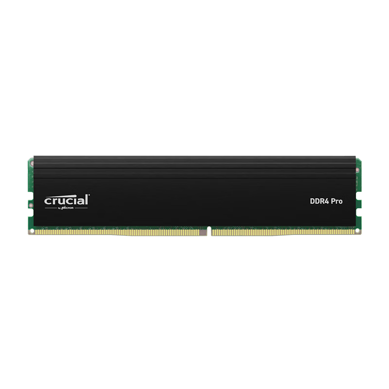 英睿达（Crucial）16GB DDR4 3200频率 台式机内存条Crucial Pro系列游戏电竞马甲条 美光原厂出品