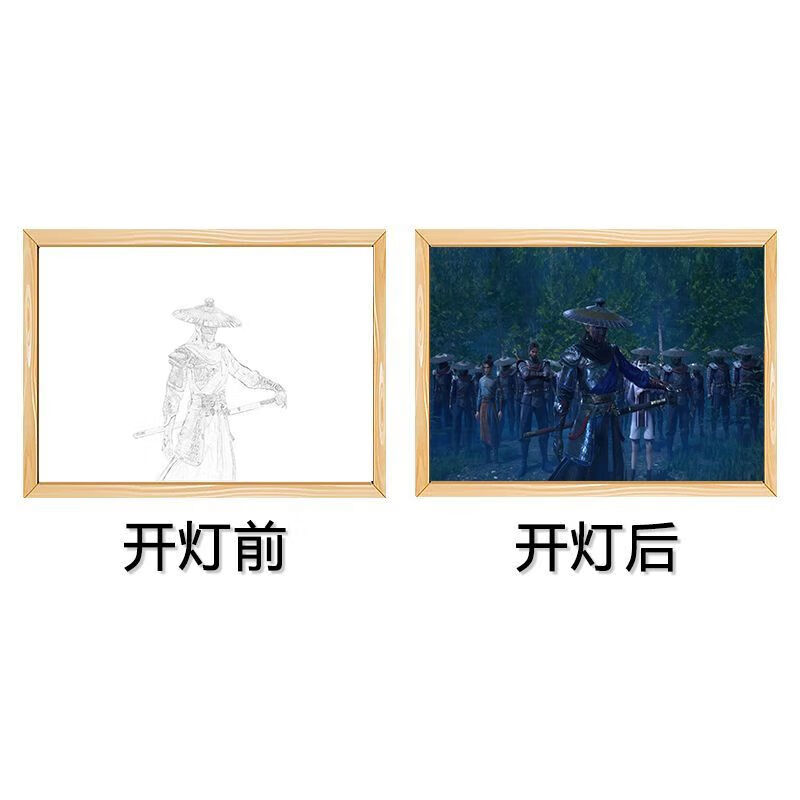 绿野客不良人天暗星摆件灯光画二次元动漫画江湖之不良人李星云周边