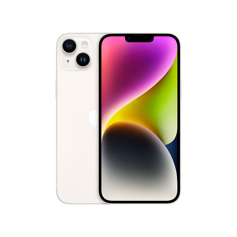 Apple iPhone 14 Plus (A2888) 256GB 星光色 支持移动联通电信5G 双卡双待手机 6796元
