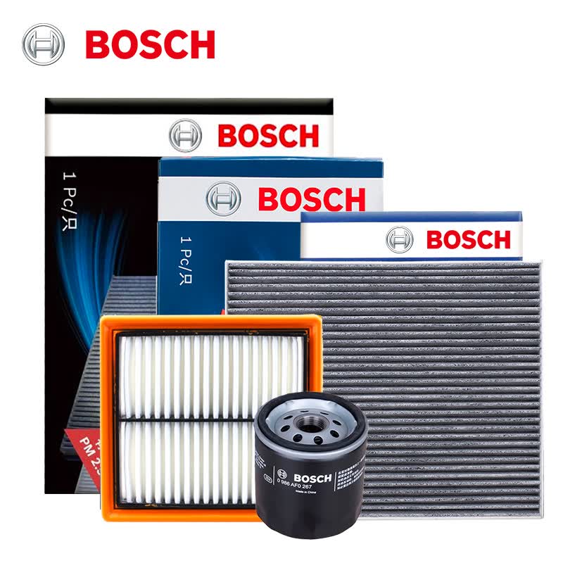 博世(BOSCH)三滤套装空调滤芯+空气滤芯+机油滤芯/滤清器(适用于大众捷达/POLO（1.4/1.6L）/桑塔纳)高性价比高么？