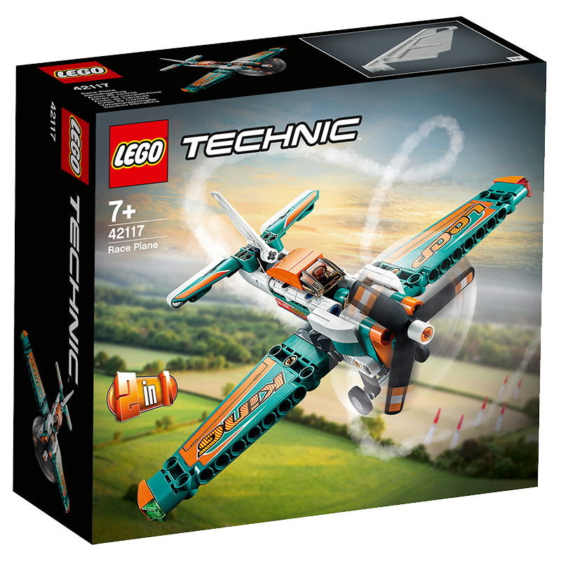乐高机械系列42117竞技飞机：高品质玩具，造就无限创意