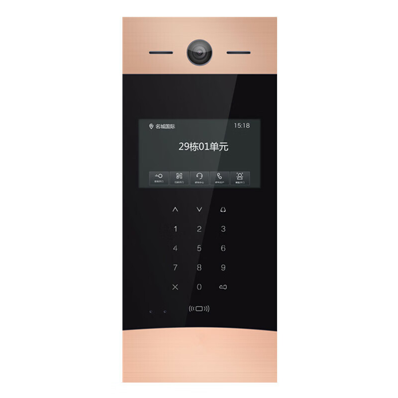 冠林可视对讲梯口机gl8-k3f机人脸识别gl8-k3/s智能终端大门 gl8-k3