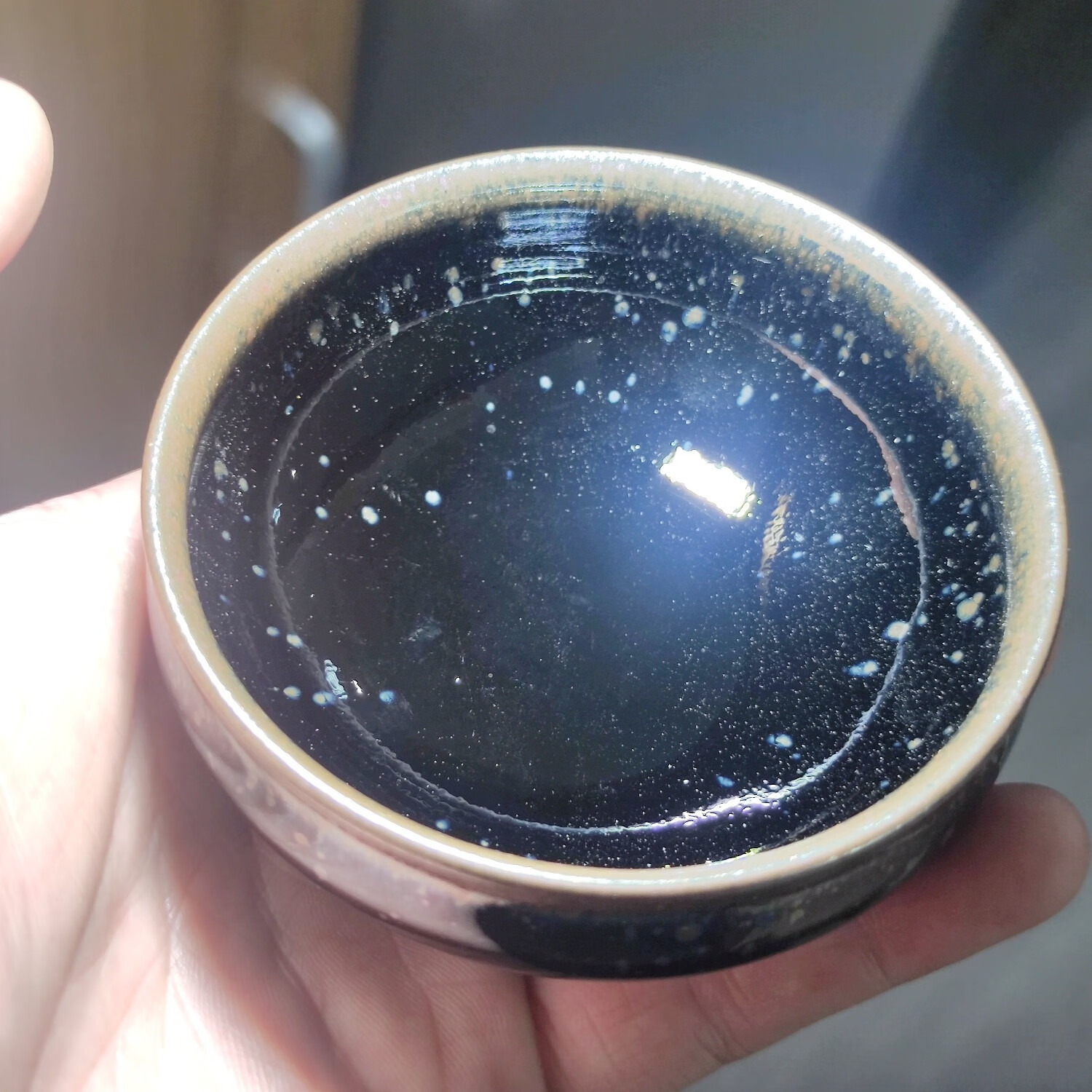 柴烧建盏-奇御坊作品(香炉阁器型)