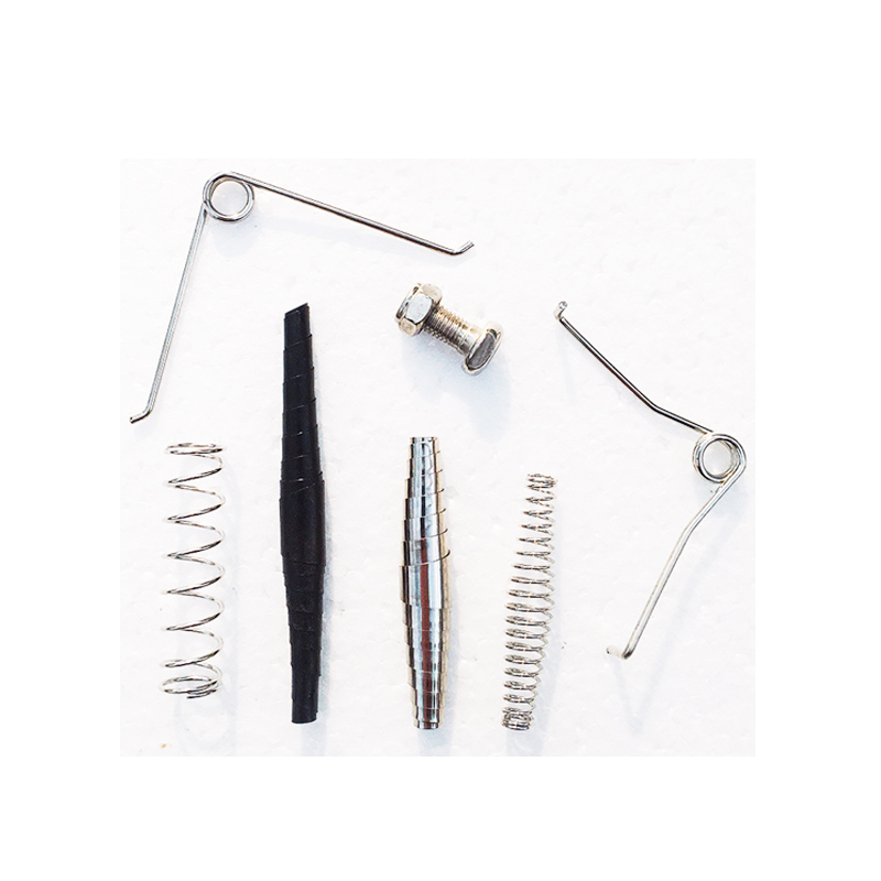 手剪不锈钢 果树修枝剪刀稀果枝剪花剪通用配件弹簧/螺丝 10个直拐v型