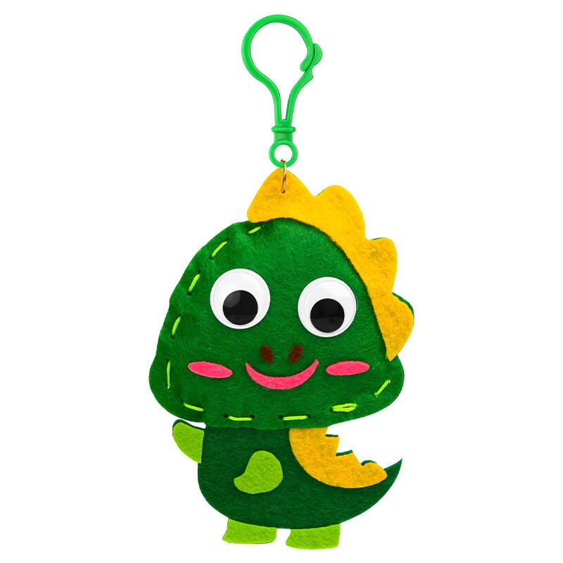 晴野幼儿园儿童不织布创意手工diy制作材料卡通动物挂件送小朋友礼物