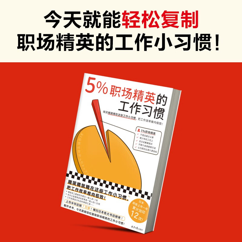 5%职场精英的工作习惯（精英的这些工作习惯把工作效率推向极致！AI分析日本职场高效工作法）详情图