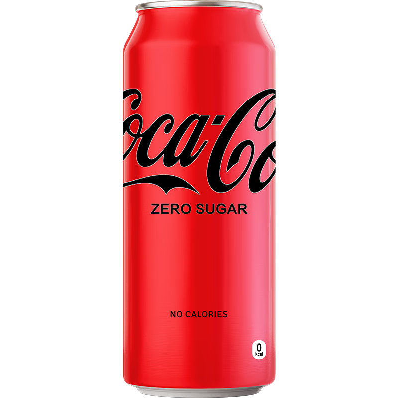 可口可乐（coca cola）日本原装进口可口可乐碳酸饮料大罐装迷你小罐装整箱子弹头款 【无糖500ML*24罐】
