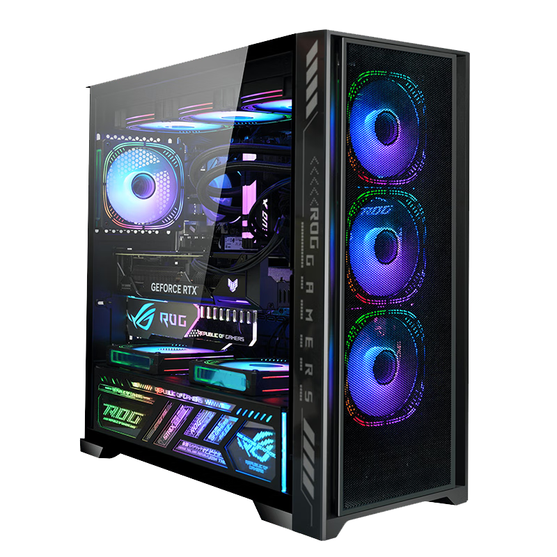 ڲ˶ROGȫͰ14i7/4070TIS DIYװˮϷҹ̨ʽ̫ i7 14700KF/5070/16G9478Ԫ