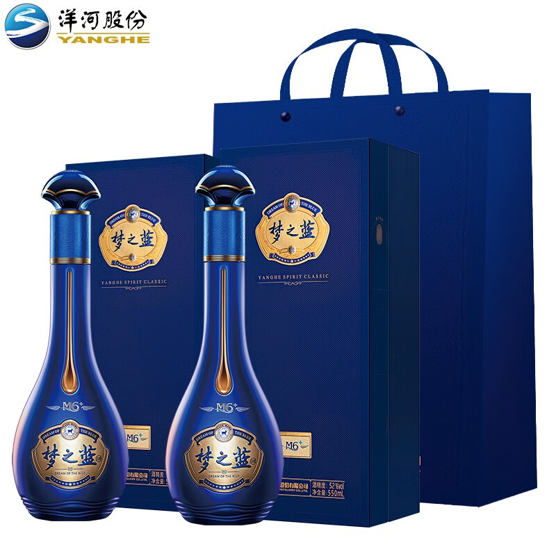 夢之藍　M6+ 550ml 52% Amazon.co.jp: 夢之藍 M6+ 52度 550ml □洋河大曲の幻の白酒15年