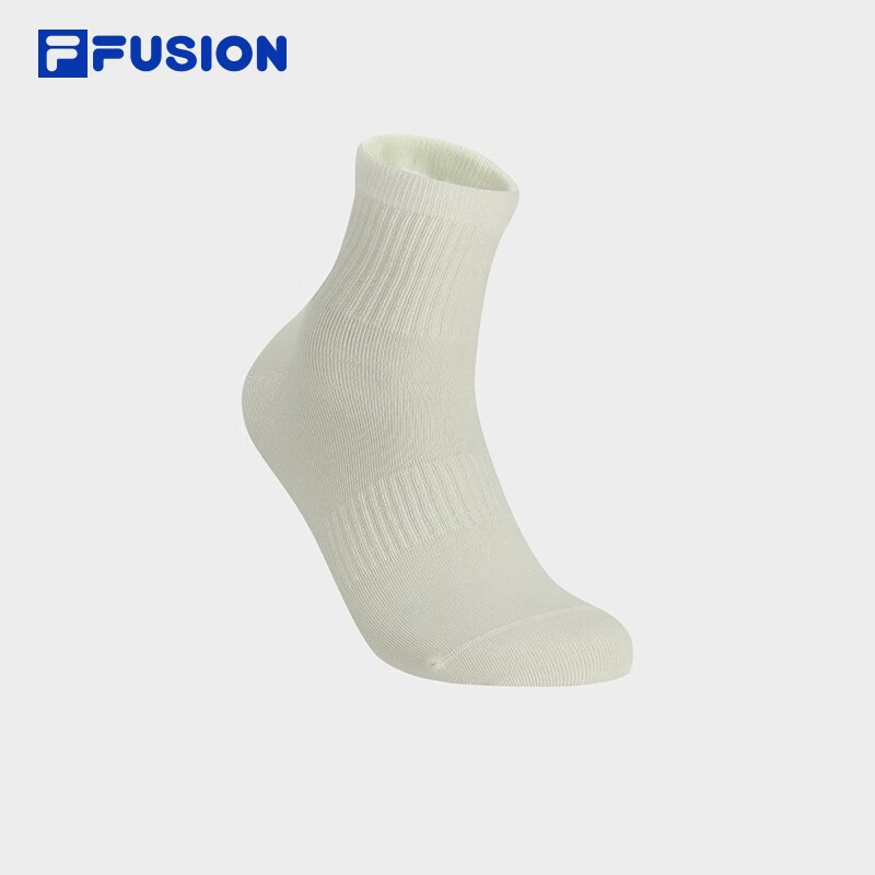 FILA FUSION斐乐潮牌情侣款中腰袜2023冬新款休闲时尚运动中筒袜 标准白-WT S怎么样,好用不?