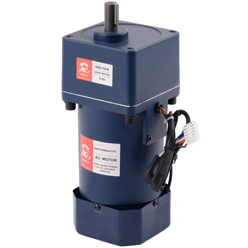 扑哩扑剌齿轮减速电机调速刹车交流微型220v单相小电动机 减速比1-3(0