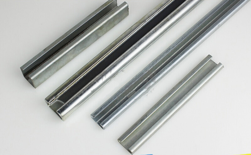 pihuang轻型镀锌c型钢轨道 镀锌c型钢滑块导轨 c型槽轨道 c型管夹导轨