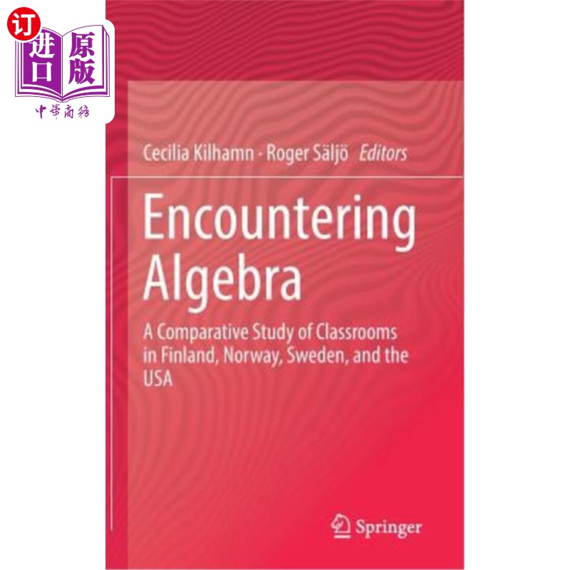 海外直订encountering algebra: a comparative study of classrooms