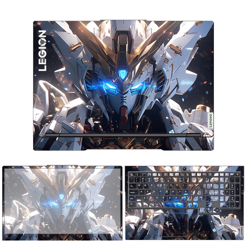 r7000p电脑贴纸y7000/y7000p笔记本外壳保护贴膜 款式15 abcd面