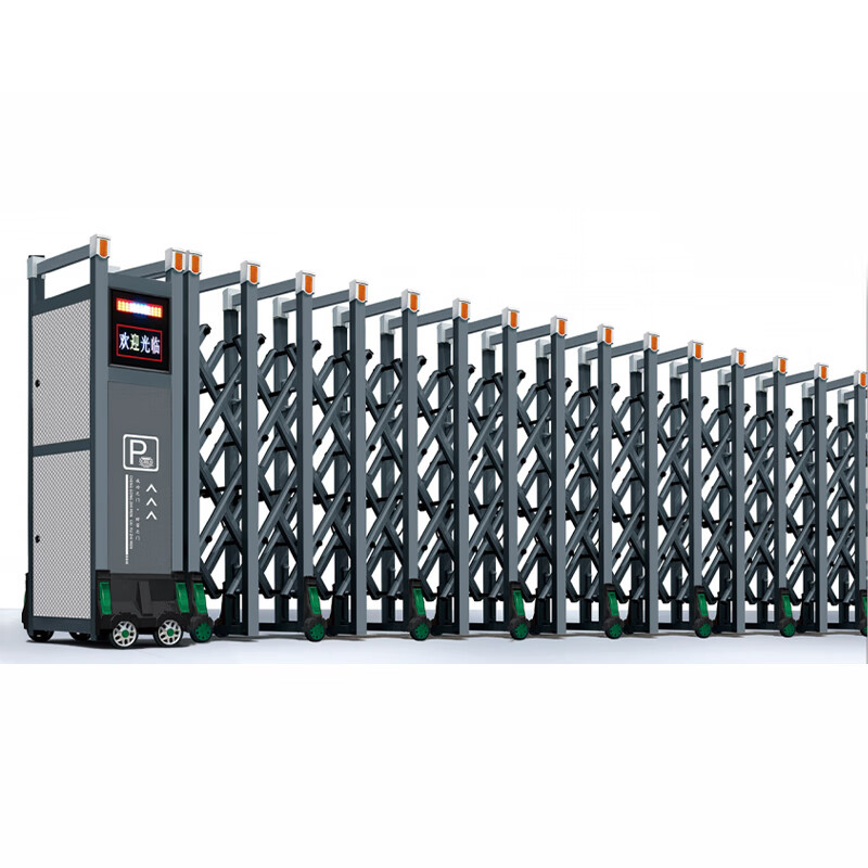 zhi sheng intelligent智能电动伸缩门工厂学校单位遥控自动伸缩大门