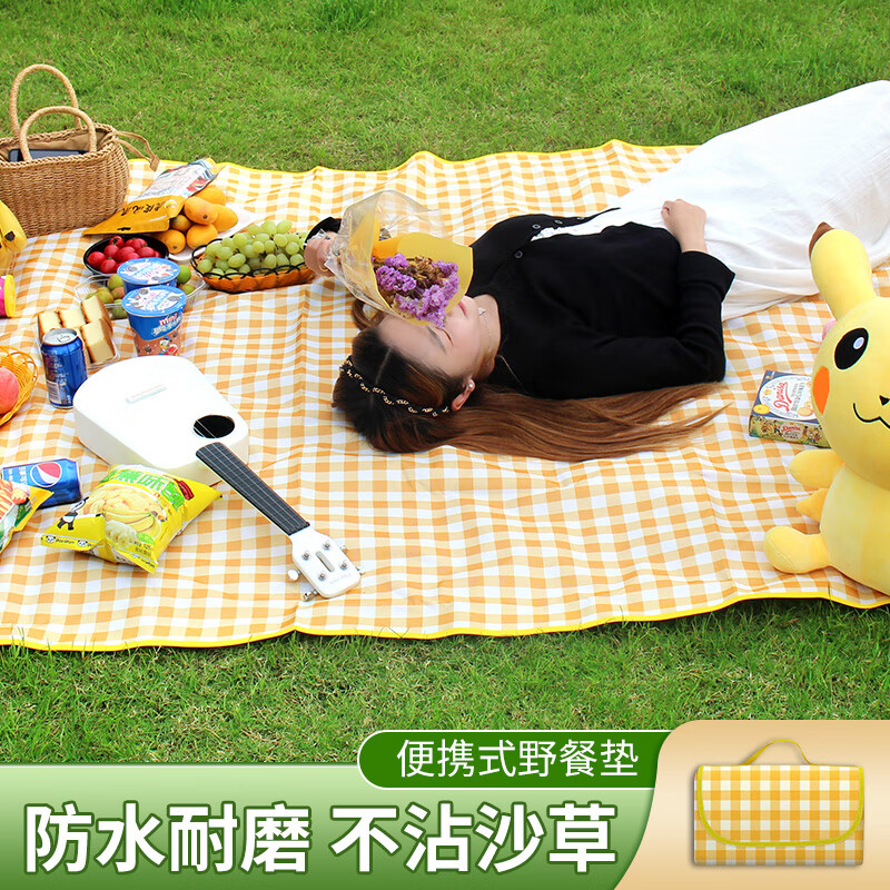 巨木野餐垫防潮垫加厚户外野炊野营沙滩帐篷地垫春游坐垫防水草坪垫子 野餐垫