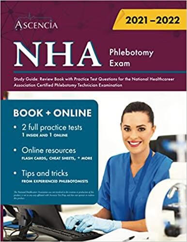 预订nha phlebotomy exam study guide: review book with practice