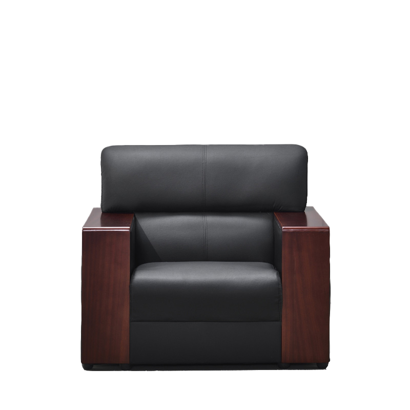 苏标办公沙发现代简约商务会客接待沙发单人位