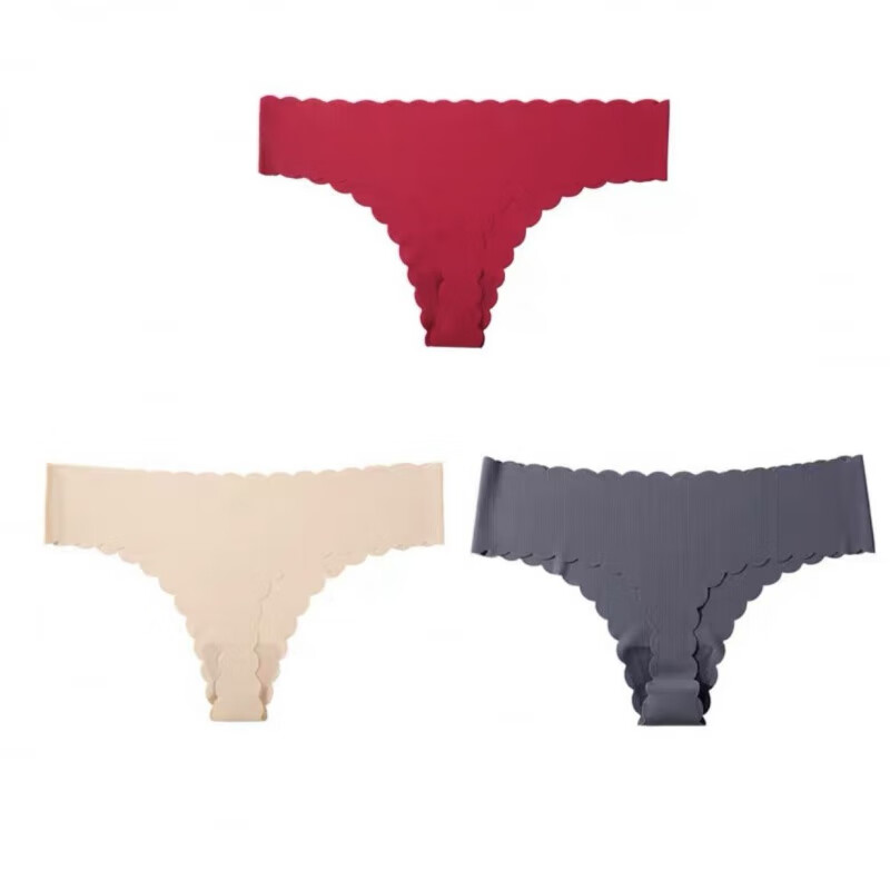 maa21yyds3条tback女丁字裤一片式冰丝火辣性感欧美无痕运动健身内裤