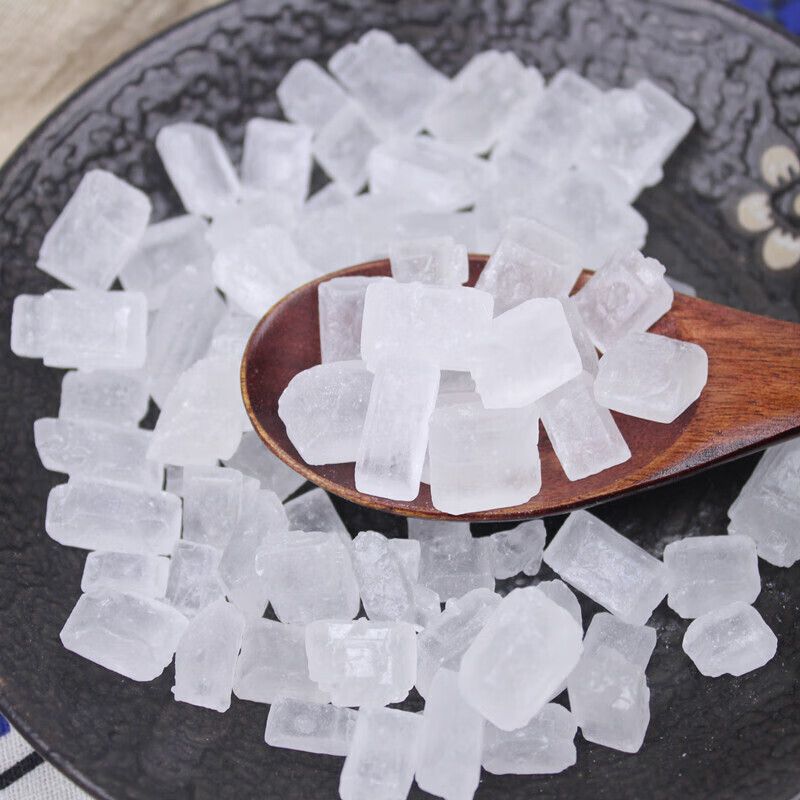 虎钢馋冰糖单晶冰糖云南白冰糖小粒冰糖块500食糖