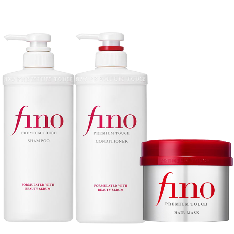 FINO��Ũ ϴ��3���� ϴ��ˮ550ml+������550ml+��Ĥ230g ����ɭͬ�� 293.7Ԫ��3��(��97.9Ԫ/��)