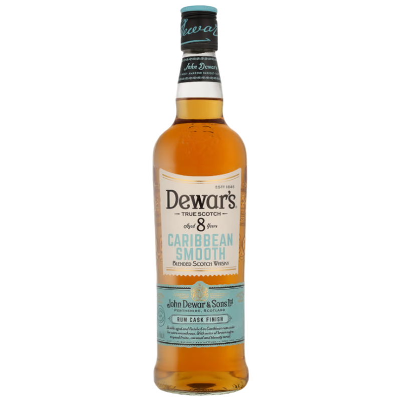 帝王（Dewar’s）8年 加勒比 苏格兰 调和型威士忌 700ml 40度 进口洋酒