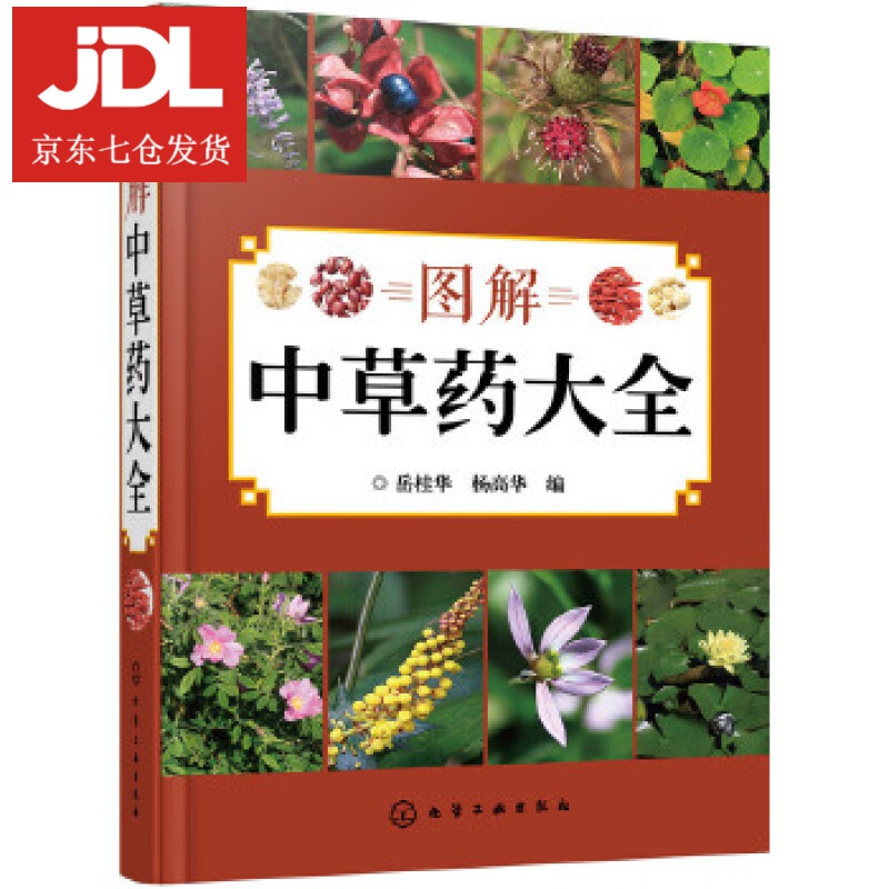 图解中草药大全 岳桂华,杨高华 编 9787122272935