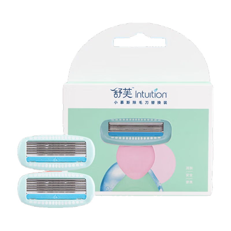 ���ʣ�Schick����ܽȫ��СĽ˹������ë��ë�� �滻��ͷ��2��װ����������