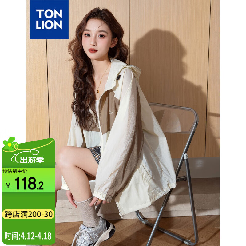 ��ʨ��TonLion��2025��Ů��ñײɫƴ������ L  �װ� 