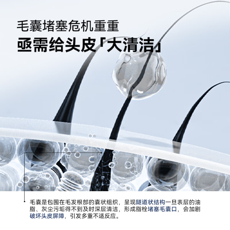 爱德兰丝头皮磨砂膏 深度清洁舒缓毛囊控油去屑蓬松洗发水洗头膏露男女士 头皮磨砂膏200g