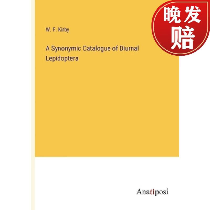 【4周达】a synonymic catalogue of diurnal lepidoptera