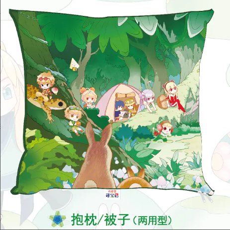 21世纪大中华寻宝记文创周边顶呱呱公仔/亮晶晶毛绒挎包/魔都抱枕 神兽拟人抱枕被