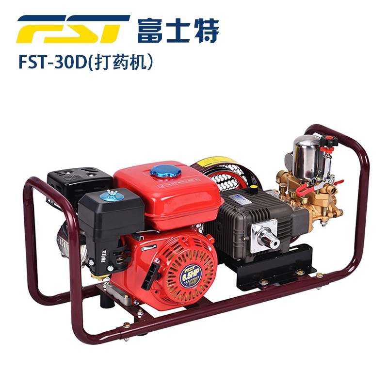 富士特fst-30d标配 担架式汽油机高压喷雾器大功率四冲程打药机打农药