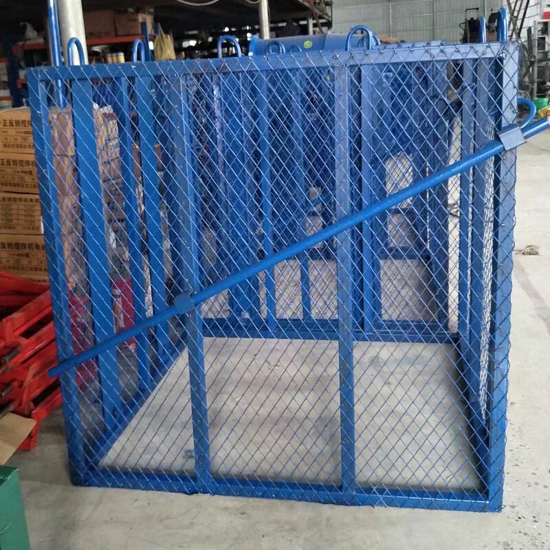 钢筋吊笼吊气砖网格笼 加气砖吊具建筑工地塔吊上料升降起砖吊笼 1.