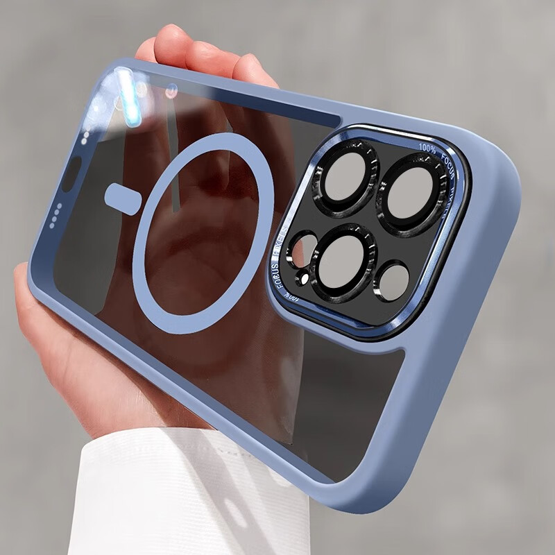 初黎适用苹果16promax手机壳新款MagSafe磁吸iPhone15保护套14高级感13硅胶12全包11防摔Plus透明超薄 钛灰色【升级版】进口材质+硅胶全包软边+内置强磁吸 华为其他型号