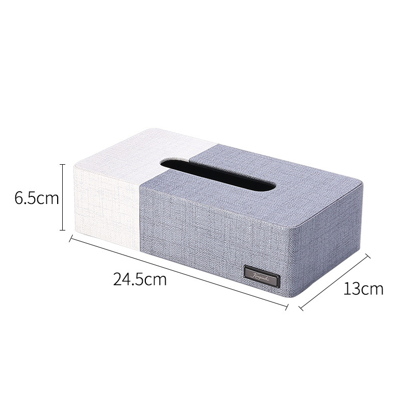 盒可印logo酒店客房ktv宾馆酒吧咖啡厅餐馆 纸巾盒长方形a款(无标)