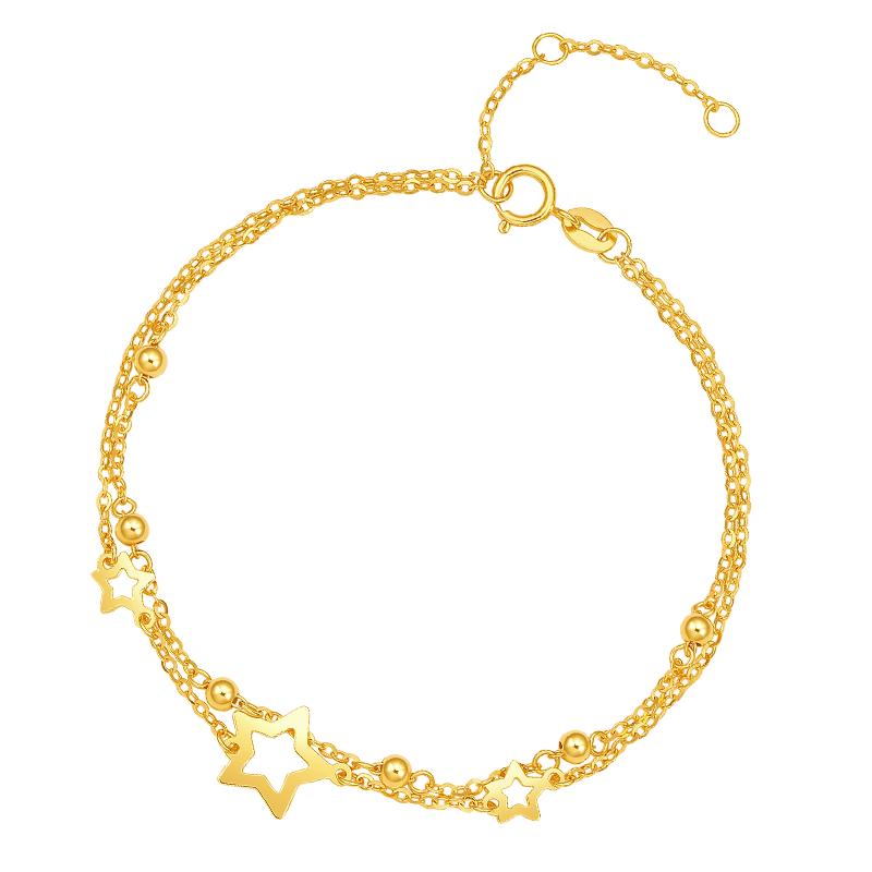 ��������18K������Ů����˫��ʽ�����ĸ�׽����� C0712355 16+3cm 1573.8Ԫ