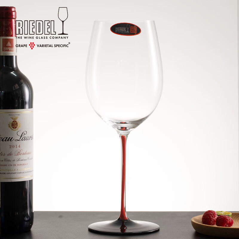 醴铎riedel红领结奥地利手工波尔多高脚杯红酒杯葡萄酒杯礼盒装 1支