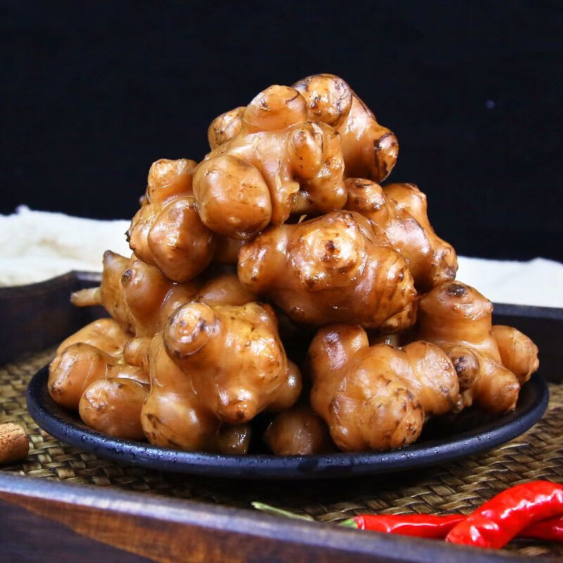 维霆酱洋姜山东特产脆嫩爽口鬼子姜咸菜下饭菜即食小菜腌泡菜榨菜 酱