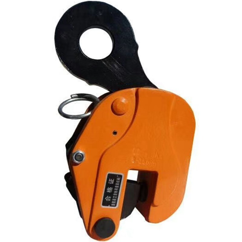 cdh型竖立吊装钢板起重夹钳夹具垂直竖吊板卡吊钳加厚型钩子1t2吨 cdh