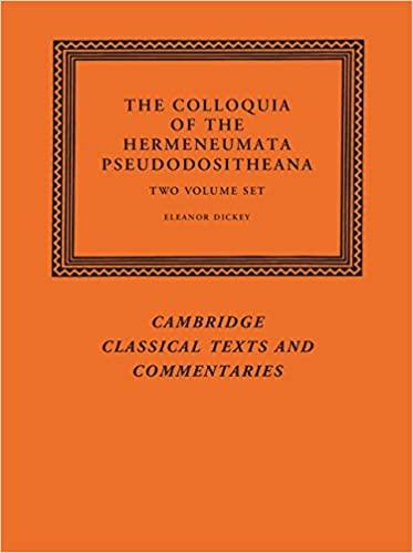 预订 The Colloquia of the Hermeneumata Pseudodosithe