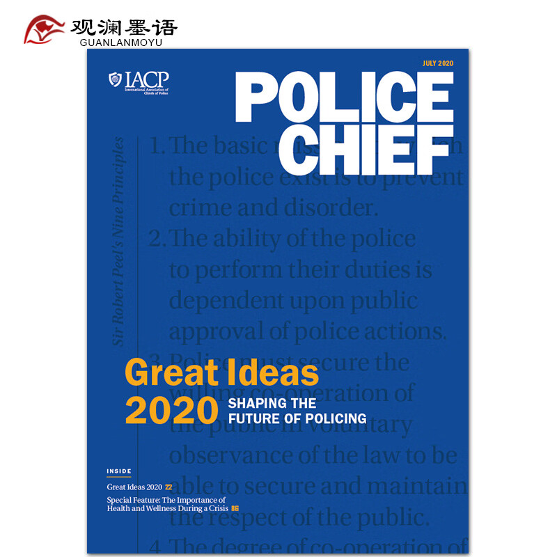 【单期可选】Police Chief 国际警官协会刊物 20