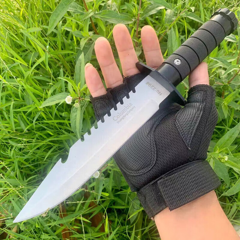 森尼熊m9军刃户外战术防身露营刀高硬度不锈钢军刀野外随身中长款