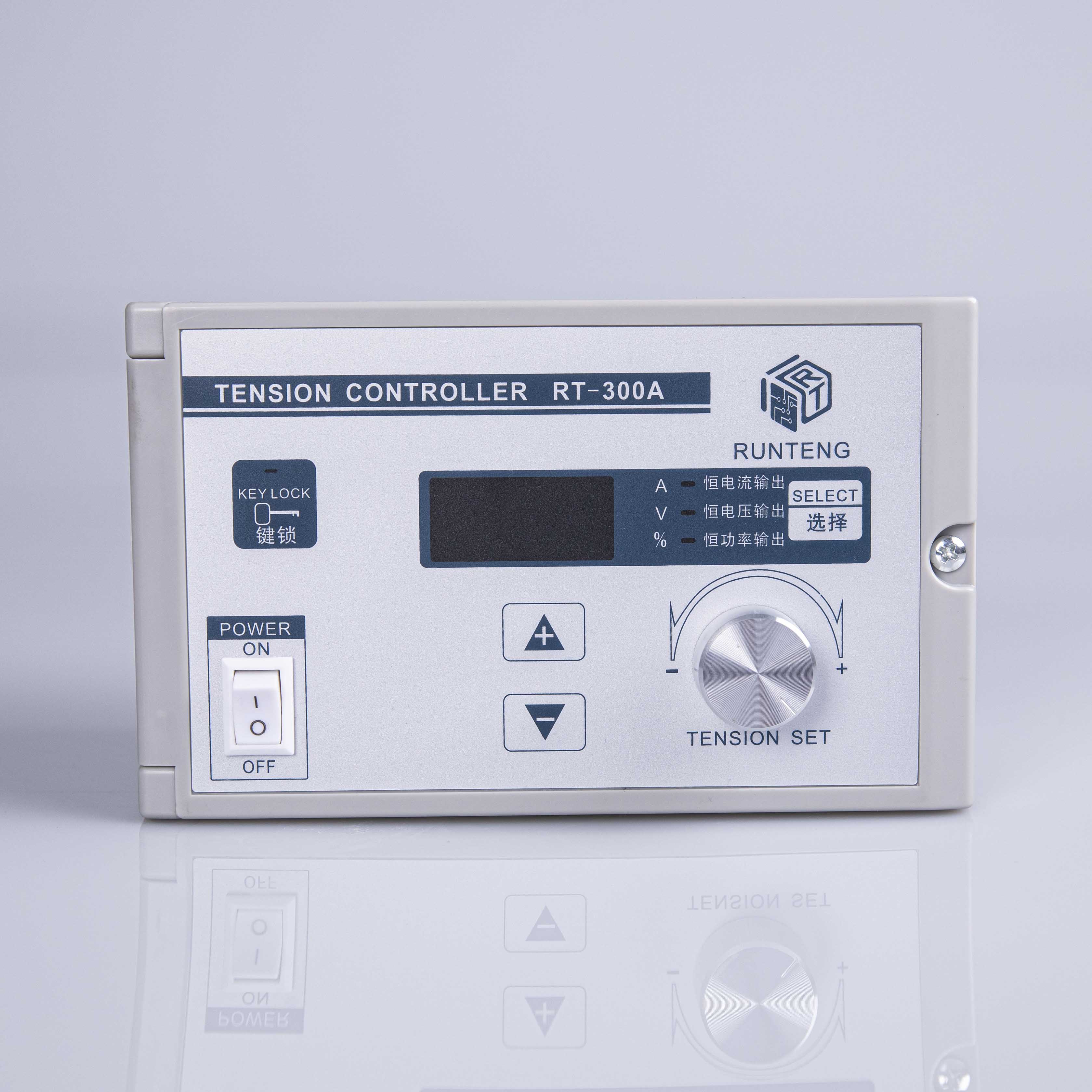 控制器数显24v手动调速器磁粉控制盒ktc800a磁粉制动器离合器 2a 控制