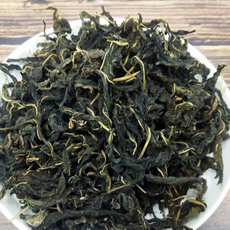 深珍谷与乡干芝麻叶河南农家自制精选芝麻叶干菜土特产干货500g