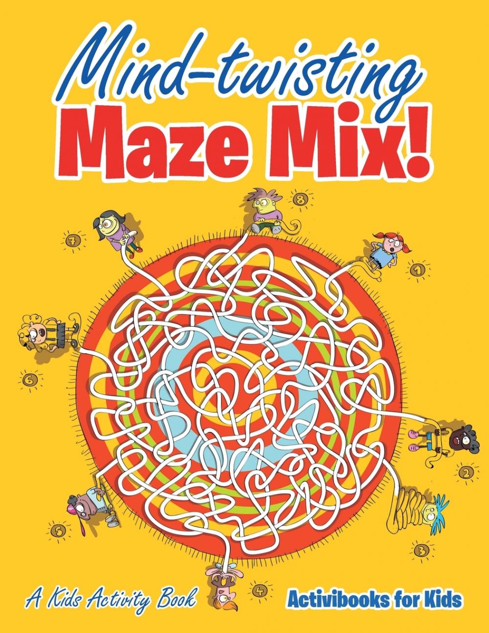 【预售 按需印刷】mind-twisting maze mix! a kids activity book