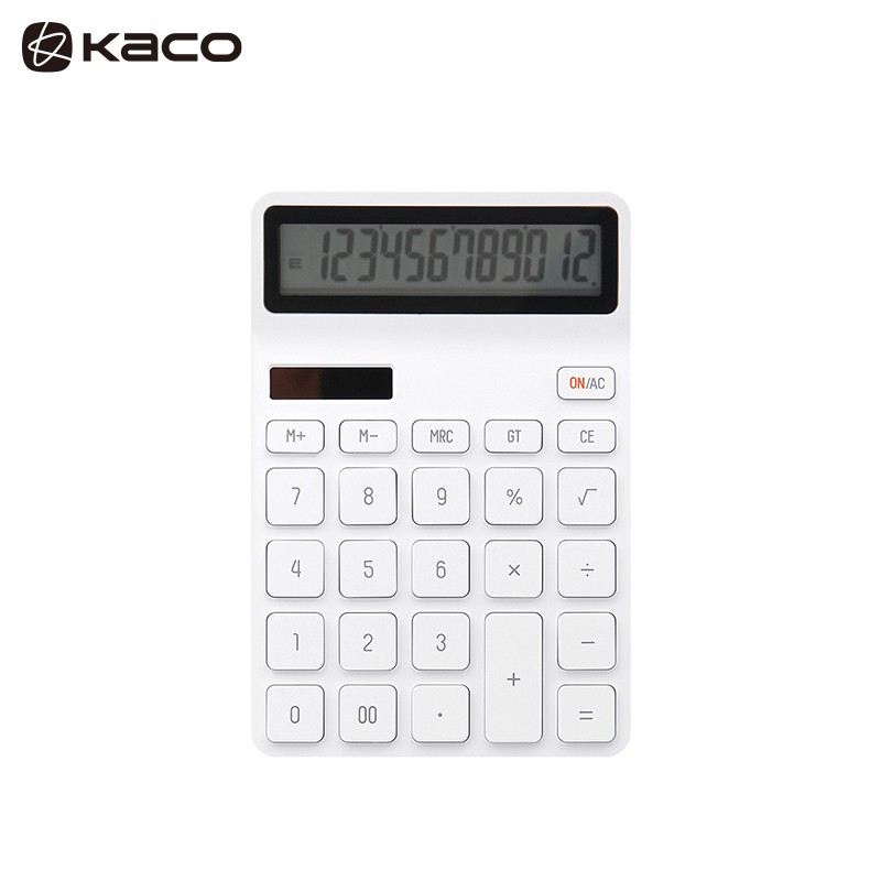 小米生态企业链KACO乐迈双电源计算器12位大屏幕桌面计算机办公用品白色K1410优劣分析评测结果！对比哪款性价比更高？