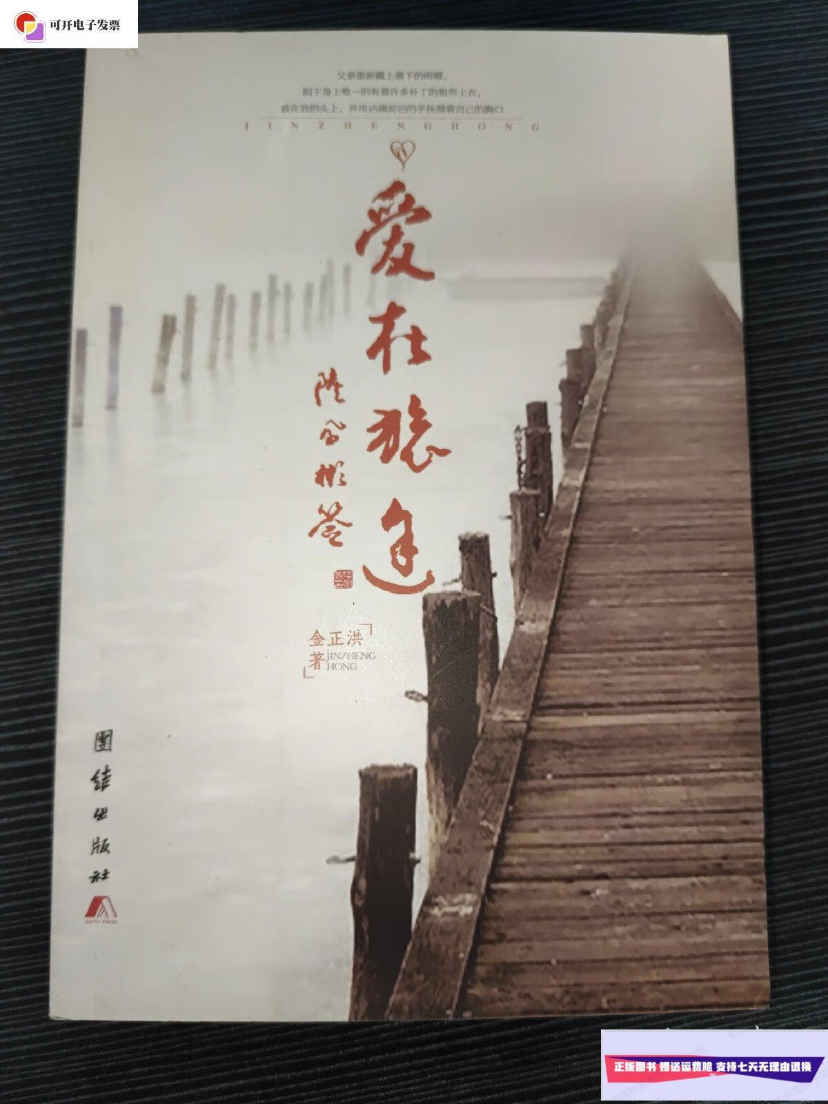 【二手9成新】爱在旅途 /金正洪 团结出版社