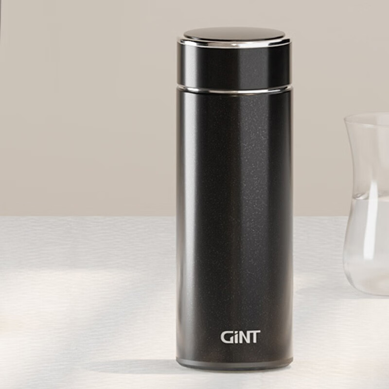 嘉特 保温杯便携真空泡茶杯商务办公茶杯304不锈钢男女时尚车载水杯