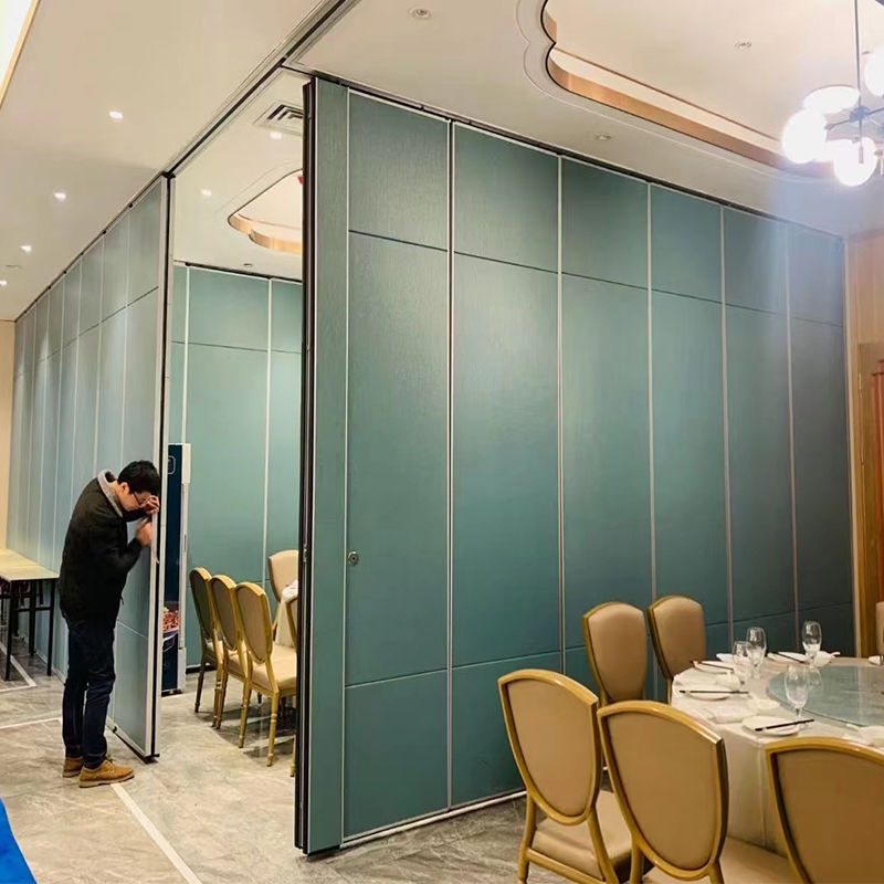 酒店活动隔断墙饭店包厢宴会厅移动隔断办公室舞蹈教室折叠门自装